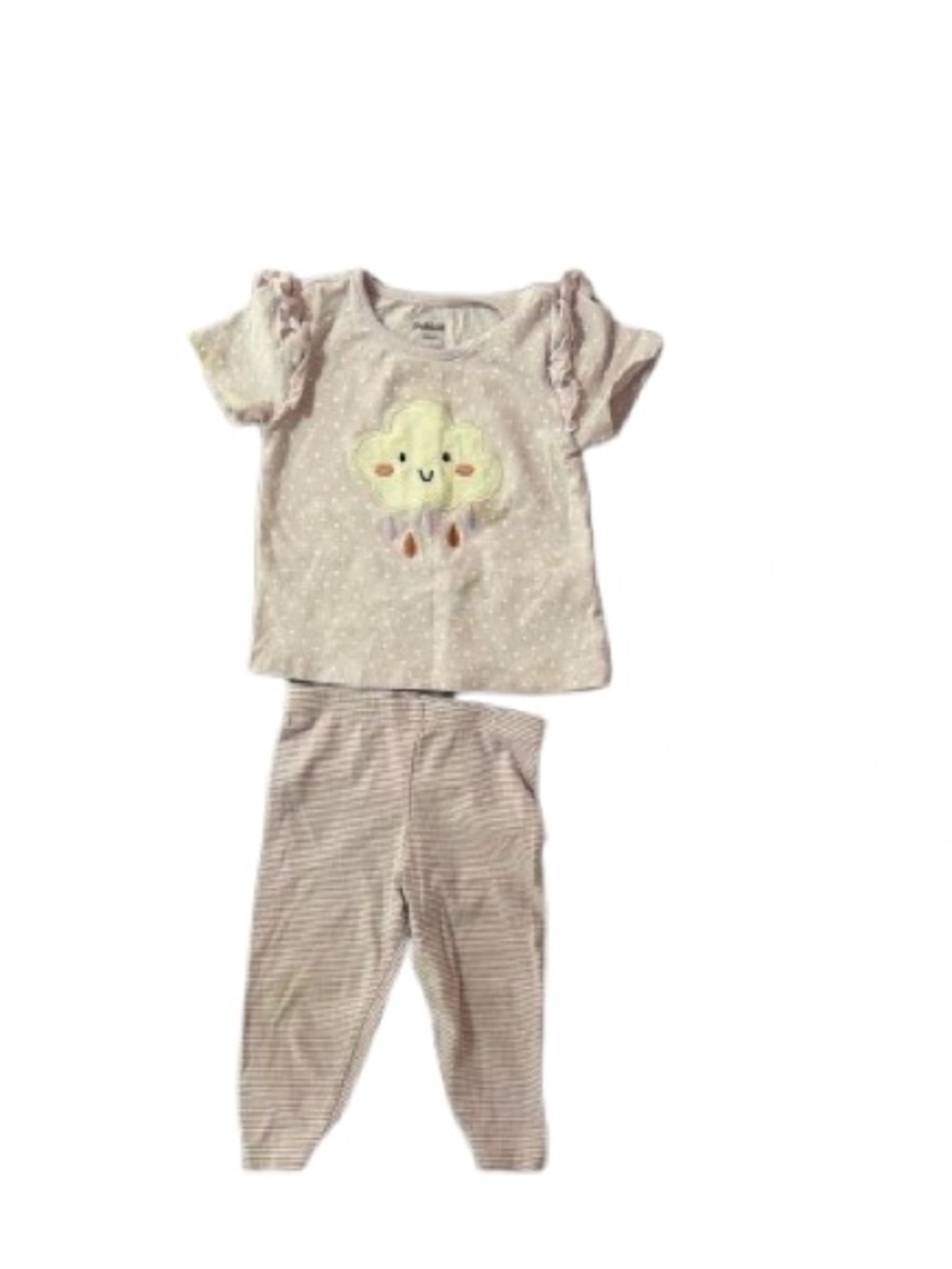 Carters Purple pant outfit  12 month